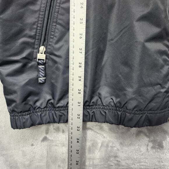 VINTAGE Y2K Nike Jacket Mens XXL Black Full Zip Puffer Windbreaker Streetwear - Picture 15 of 16